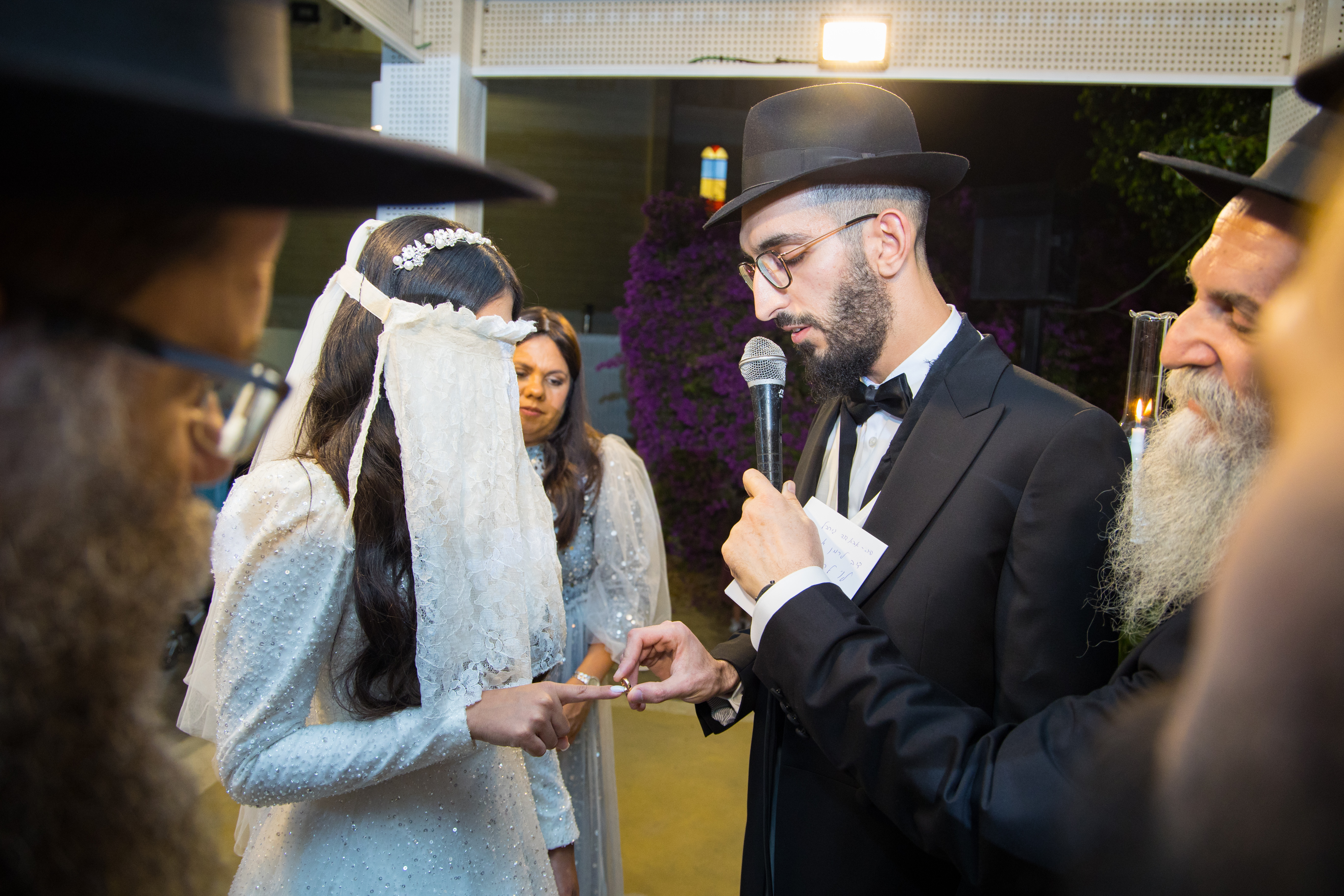 The wedding ring ceremony
